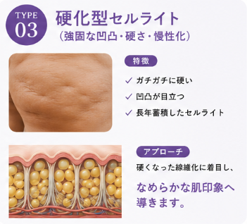 硬化型セルライト